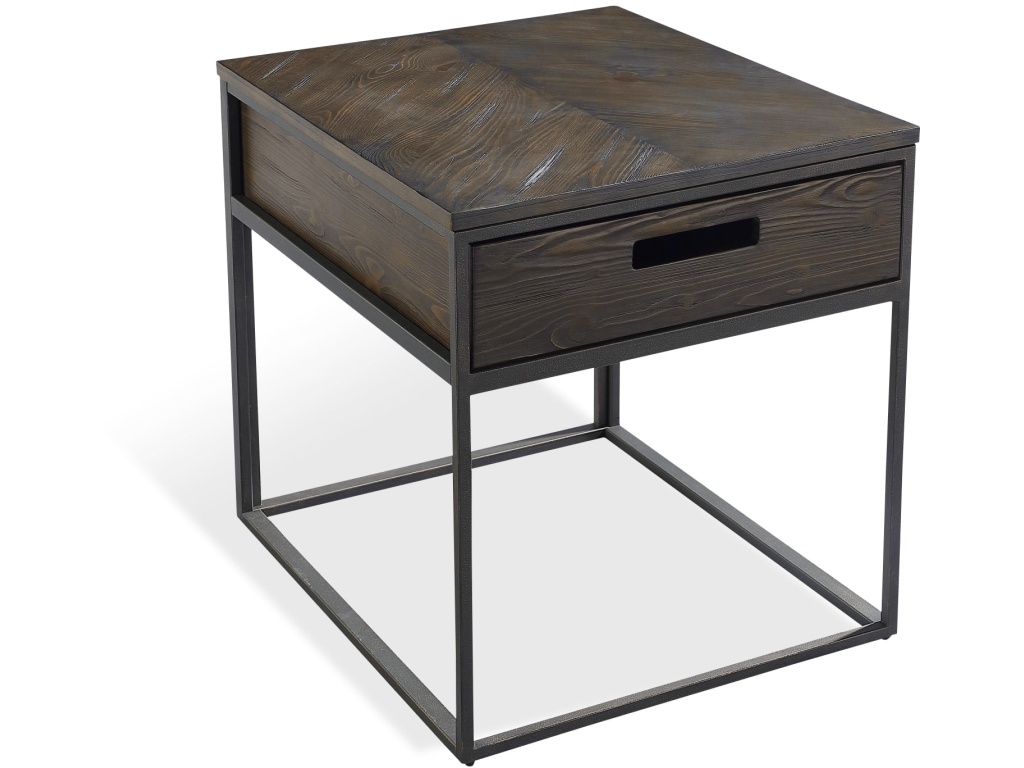 Bradley One-Drawer End Table in Double Fudge - image 2