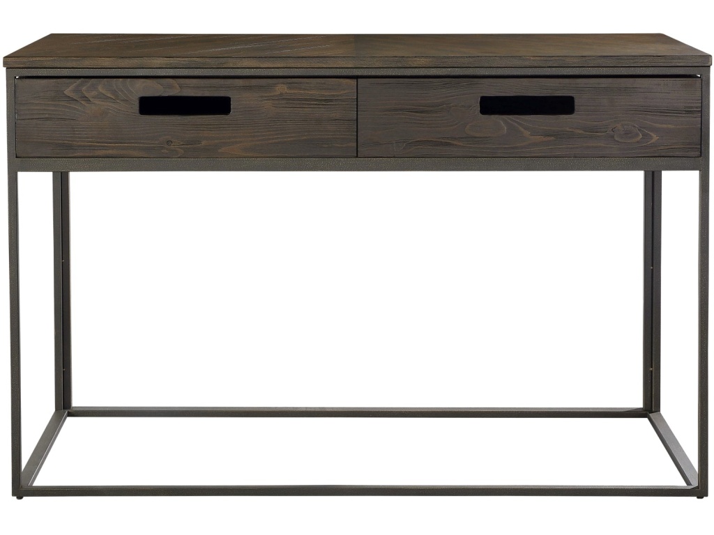 Bradley Two-Drawer Console Table in Double Fudge - image 3