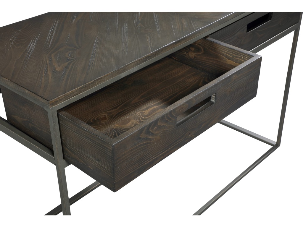 Bradley Two-Drawer Console Table in Double Fudge - image 5