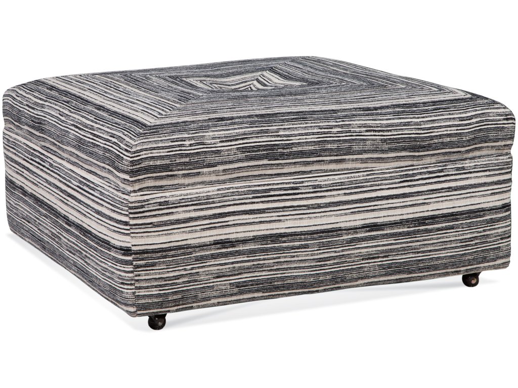 Fremont Cocktail Ottoman, Mitre Top - main image