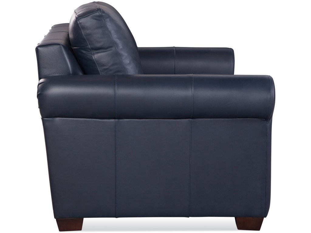 Bedford Leather Loveseat - image 2