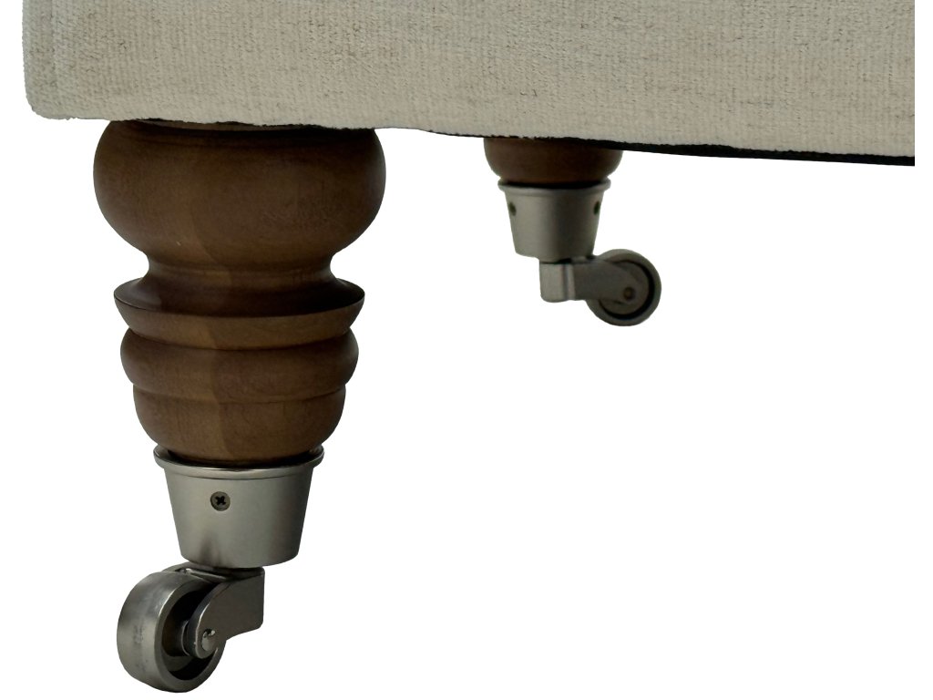 Celeste Cocktail Ottoman - Castered Legs - image 2