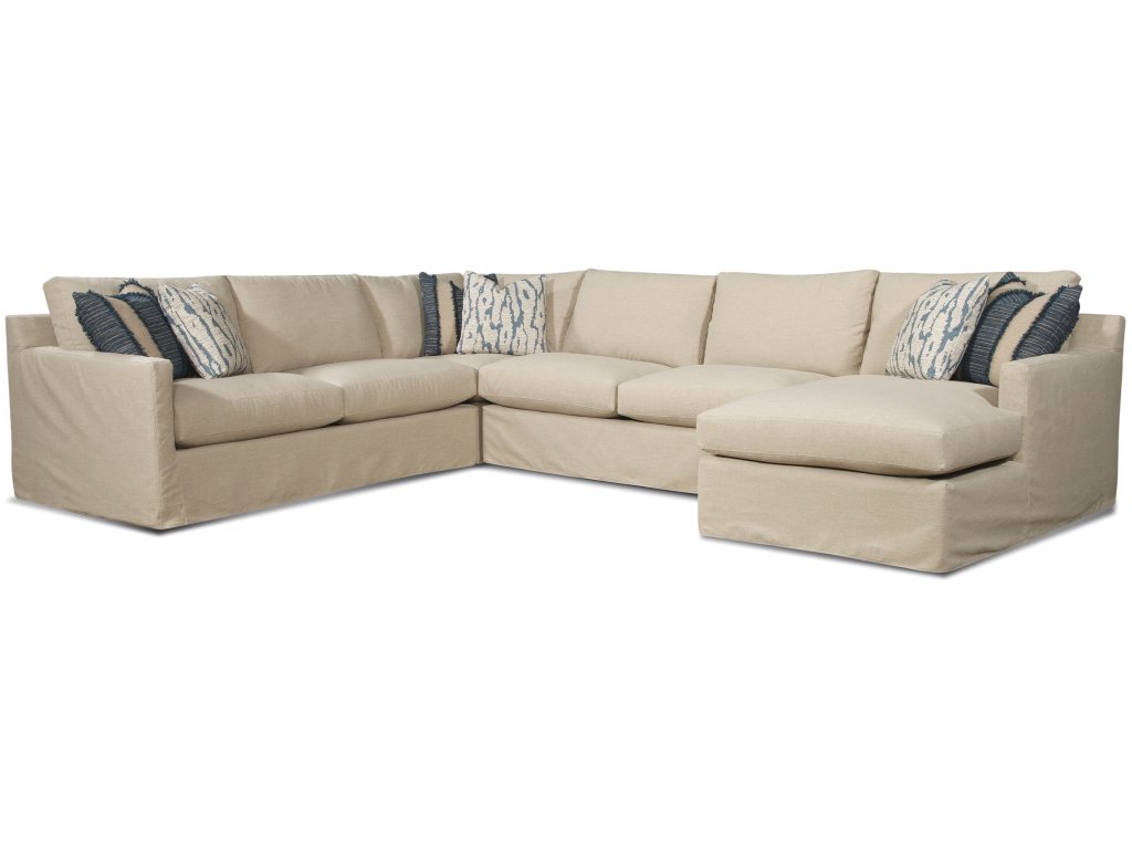 Bel-Air 4-Piece Sectional w/ Slipcover - main image