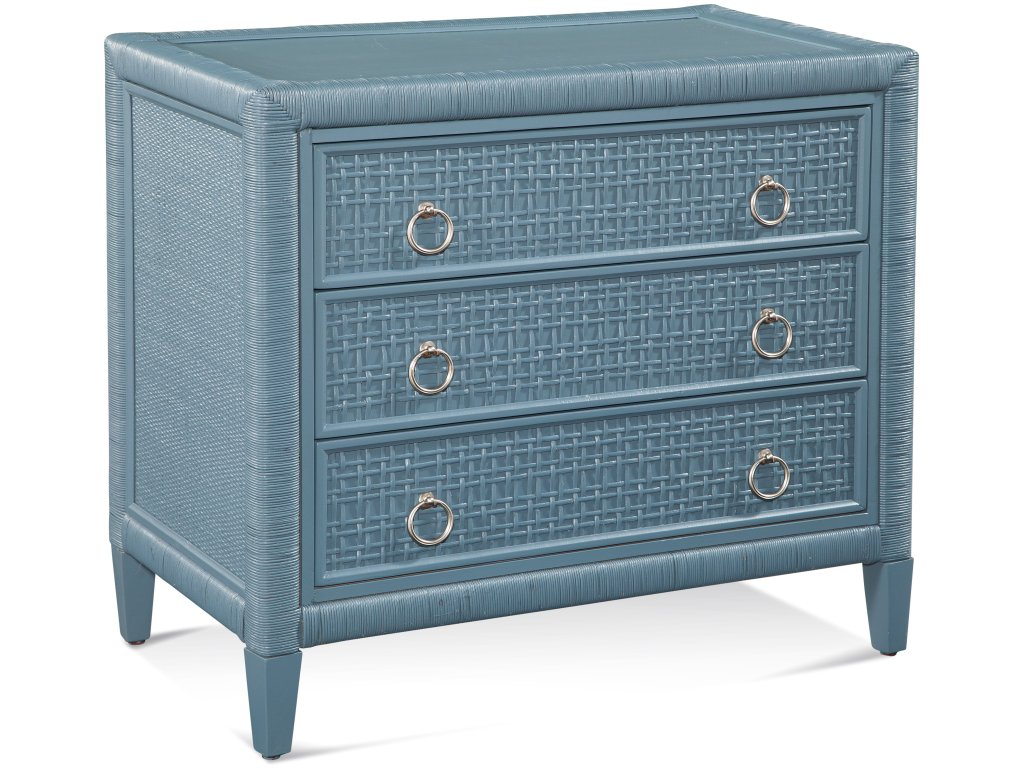 Naples Three Drawer Rattan Chest - image 3
