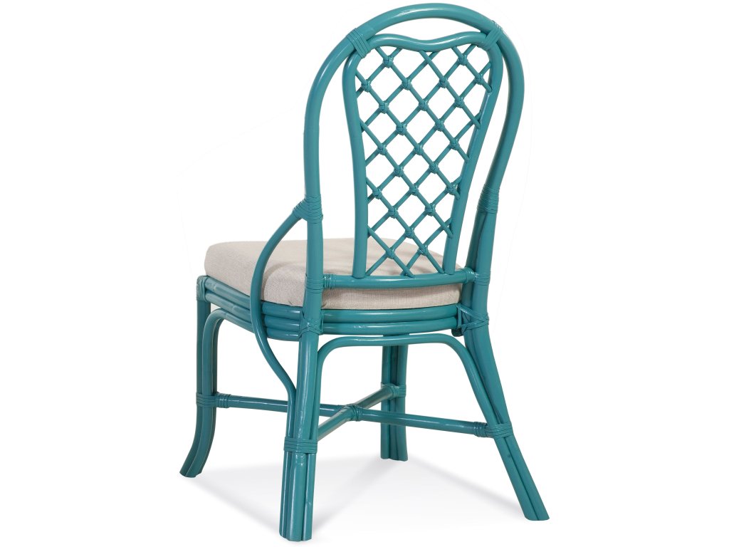 Trellis Rattan Dining Side Chair - image 2