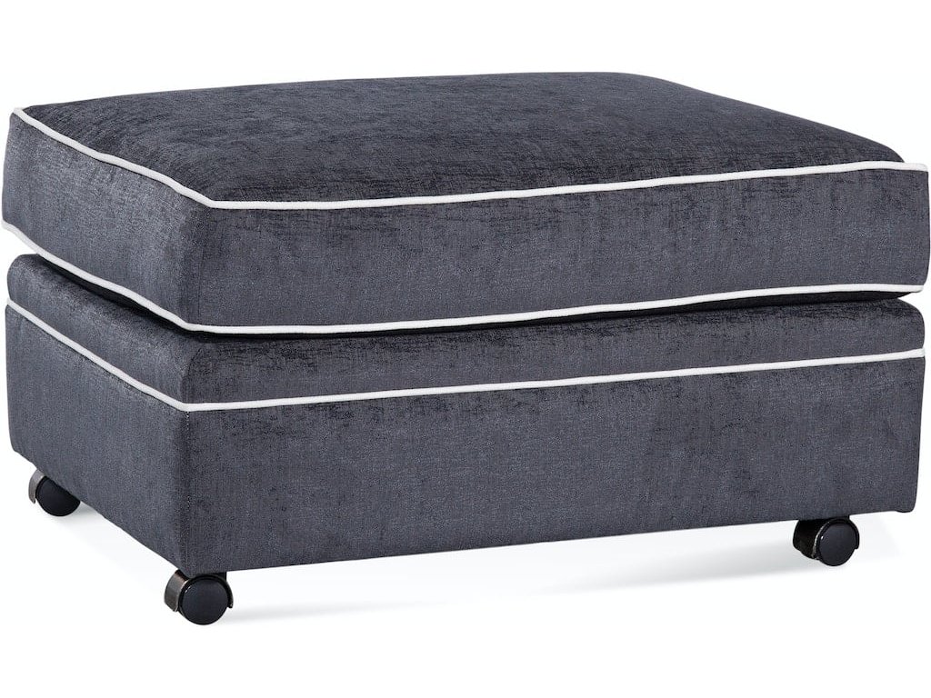 Bradbury Ottoman with Casters - main image