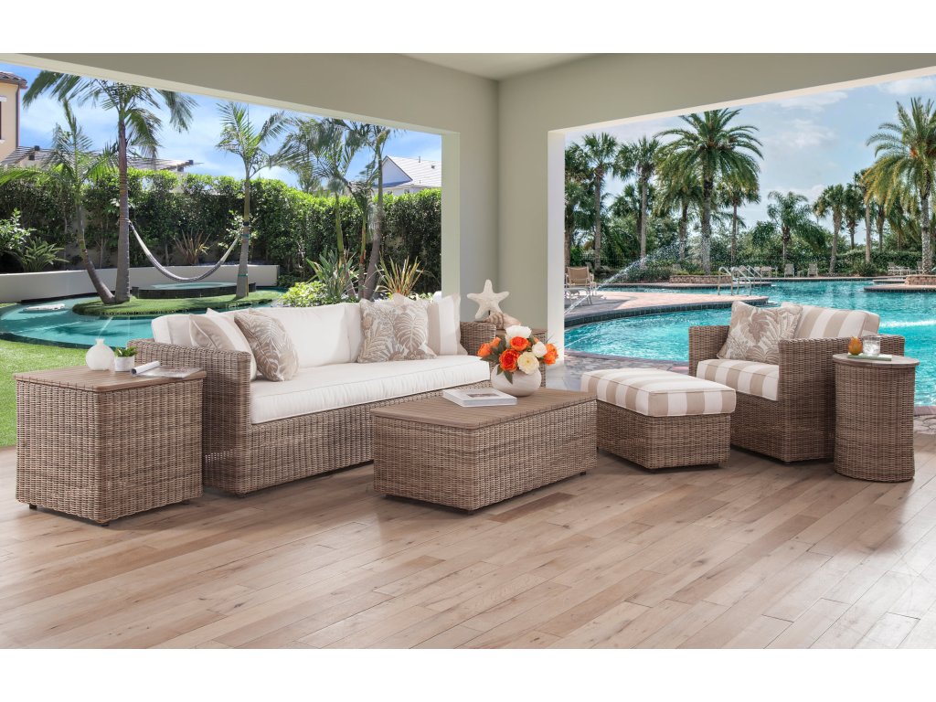 Outdoor Ottoman - image 1