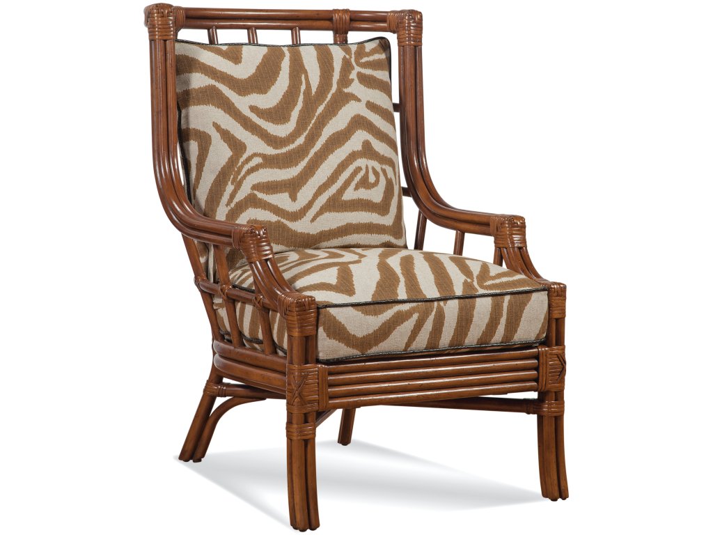 Seville Rattan Wing Chair - image 1