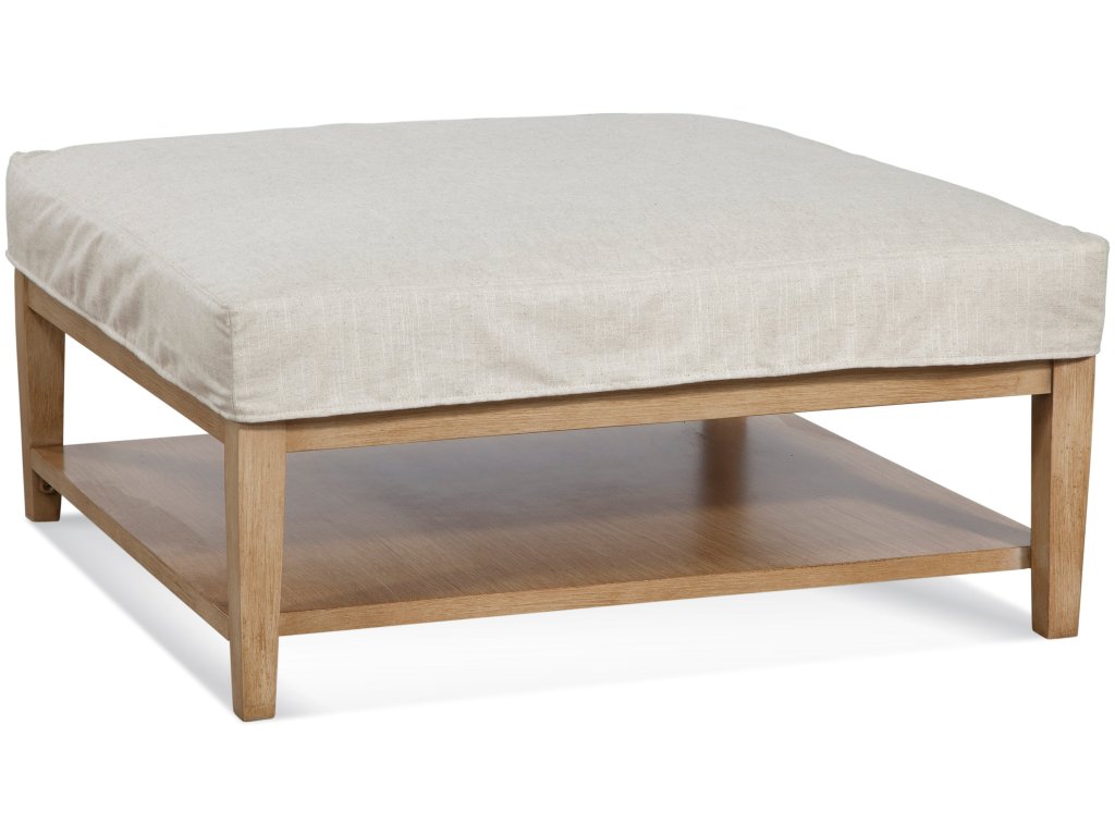 Hammond Square Cocktail Ottoman with Slipcover - image 4