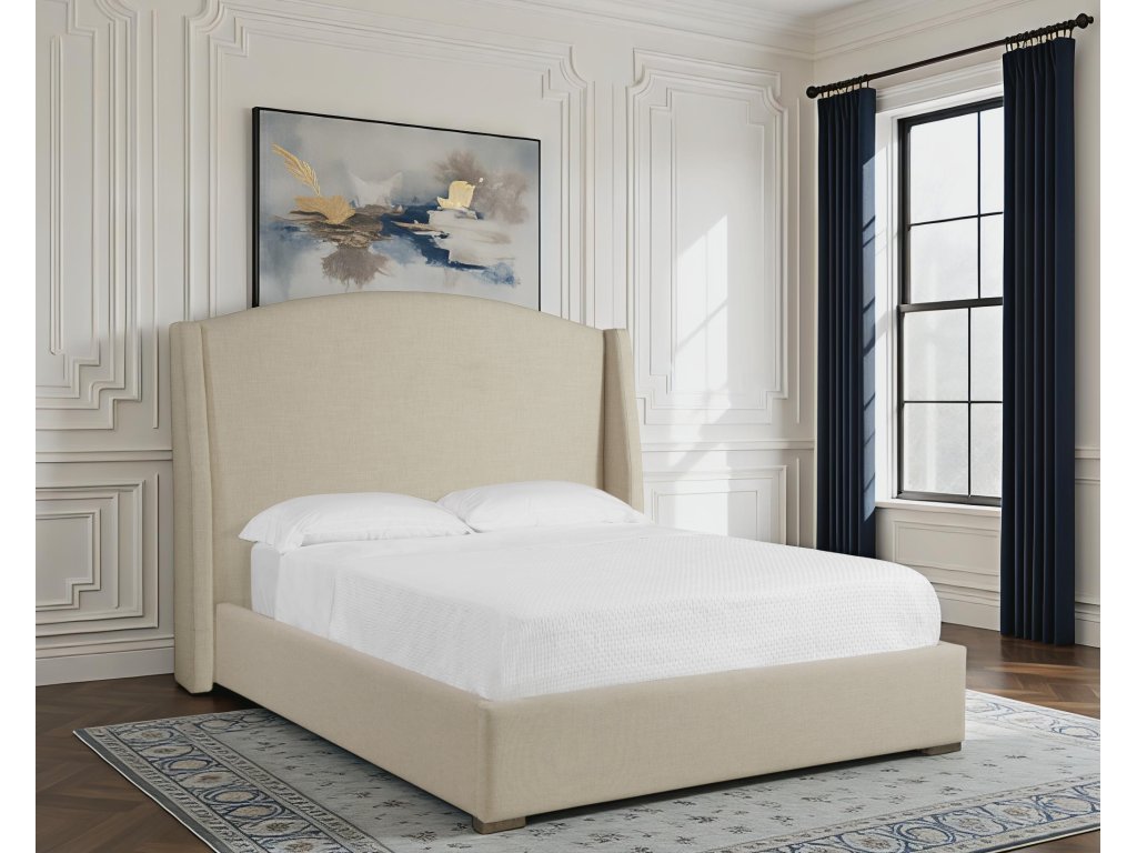 Harper King Upholstered Bed - image 2