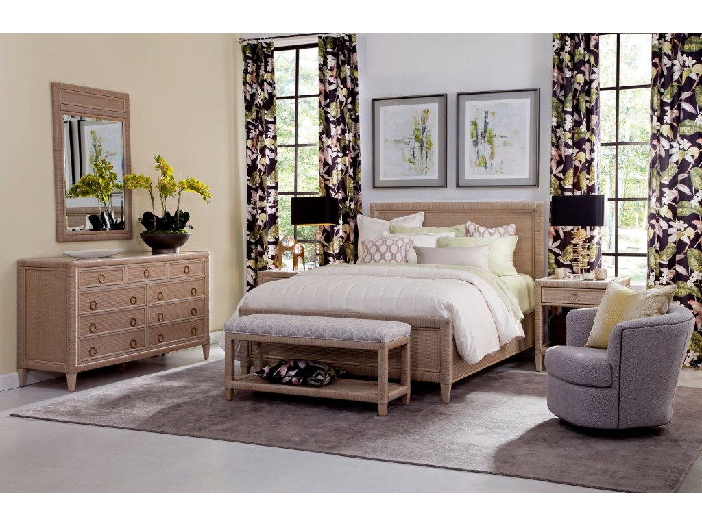 Sabal Bay Queen Rattan Bed - image 3