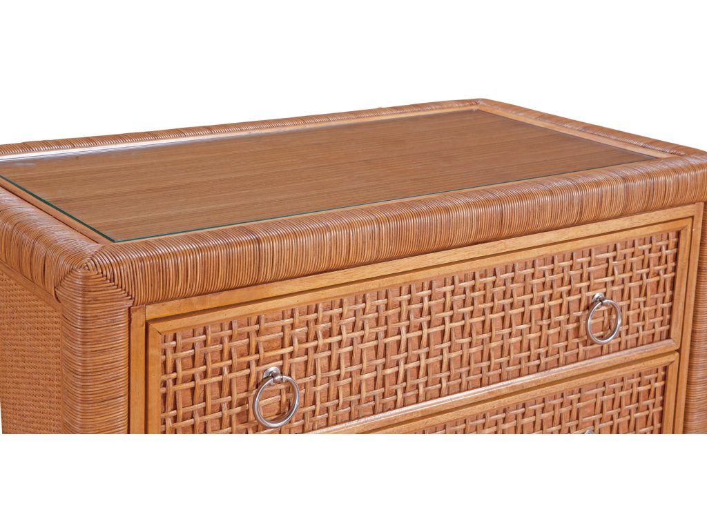 Naples Three Drawer Rattan Chest - image 6