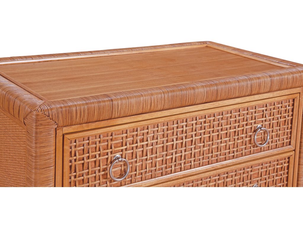 Naples Three Drawer Rattan Chest - image 5