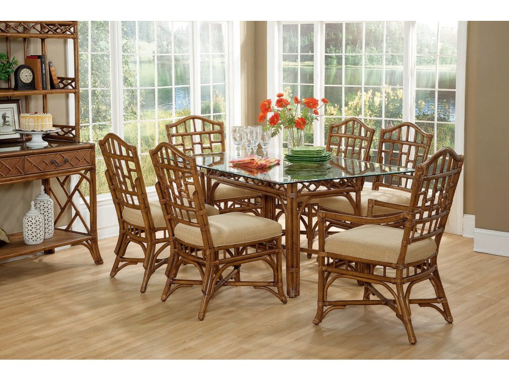 Chippendale 44" x 78" Rectangular Dining Table - image 4