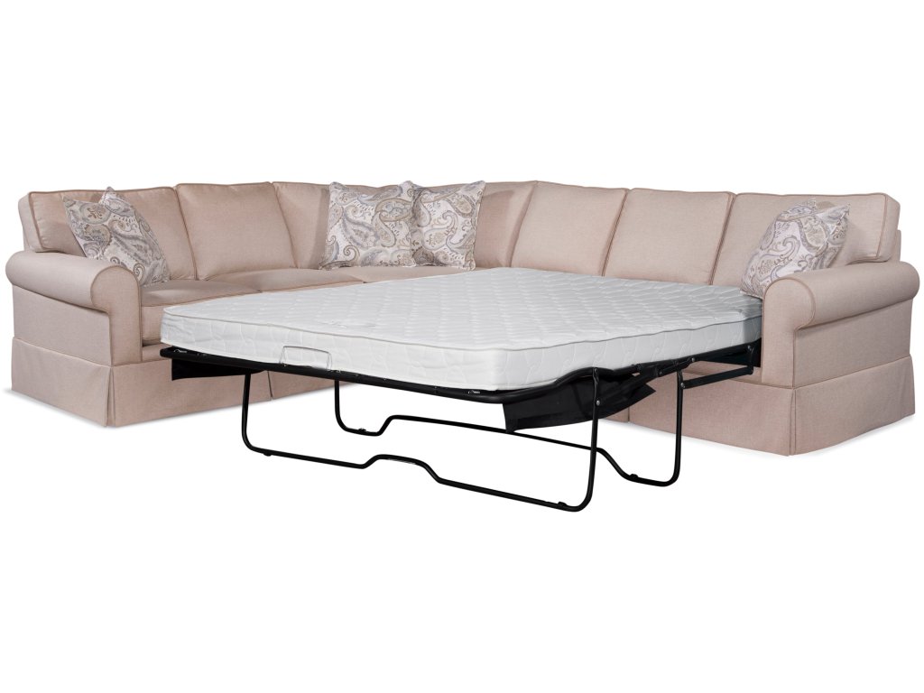 Benton Three-Piece Corner Sleeper Sectional - main image