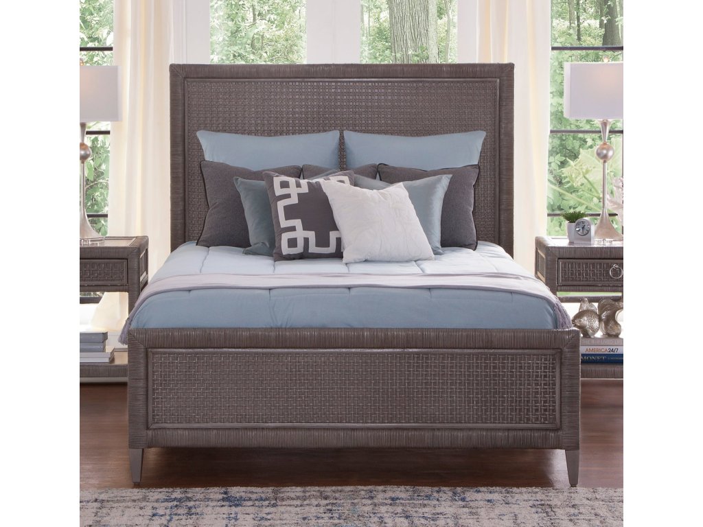 Naples Queen Rattan Panel Bed - image 7
