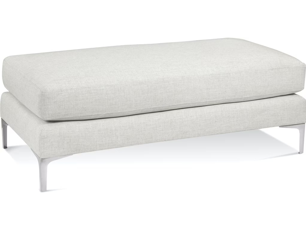 Celeste Cocktail Ottoman - Metal Legs - main image