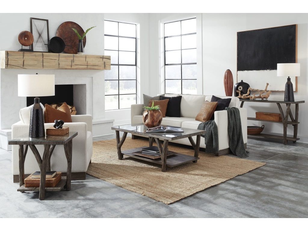 Bridger Console Table in Chalet - image 1