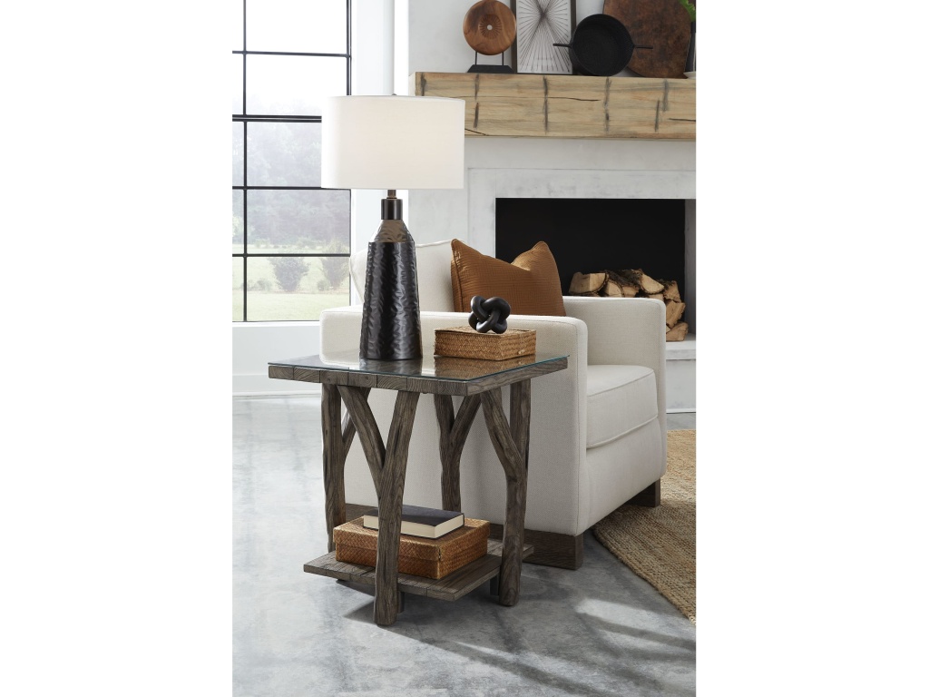 Bridger End Table in Chalet - main image
