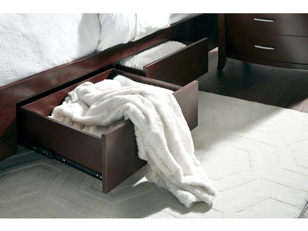 Brighton Wood Storage Bed in Cinnamon - image 3