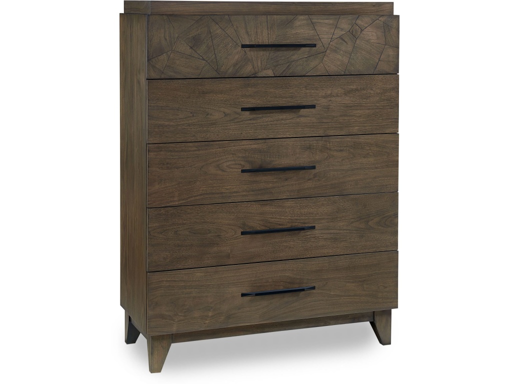 Broderick Five-Drawer Chest  in Wild Oats Brown (2024) - image 2
