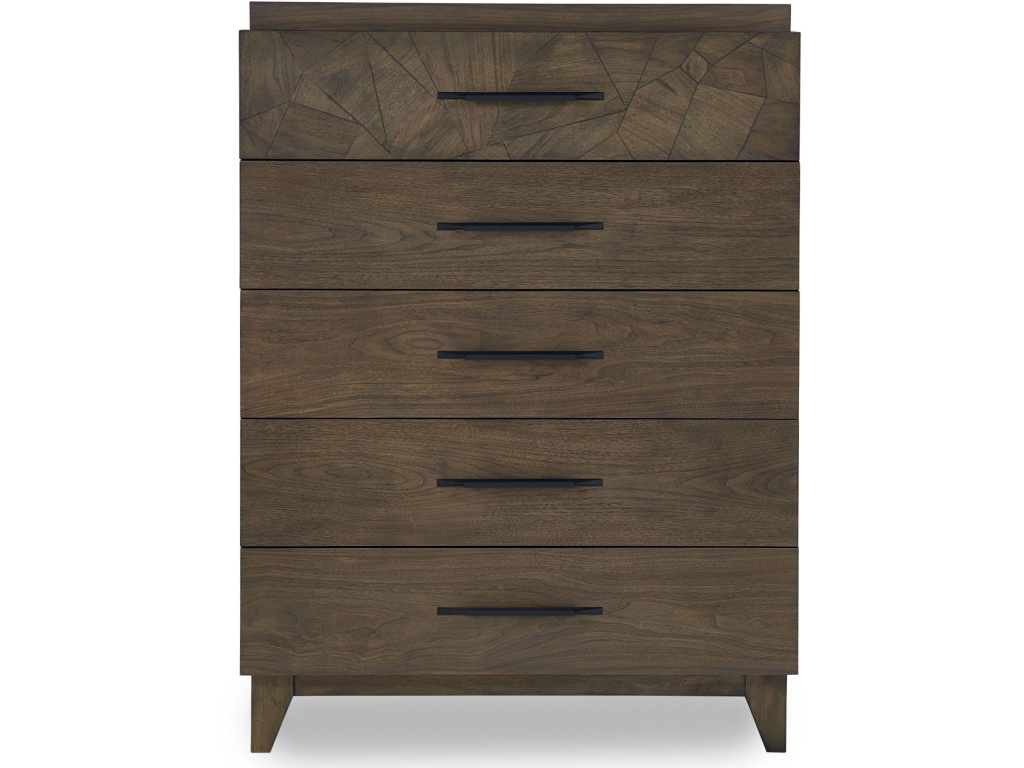Broderick Five-Drawer Chest  in Wild Oats Brown (2024) - image 3