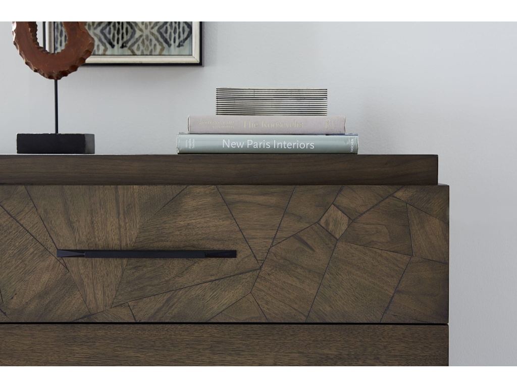 Broderick Two-Drawer Nightstand in Wild Oats Brown - image 3