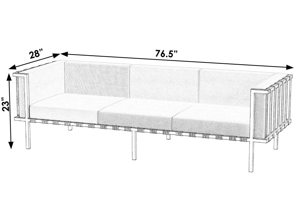 Norway Outdoor Sofa - image 6