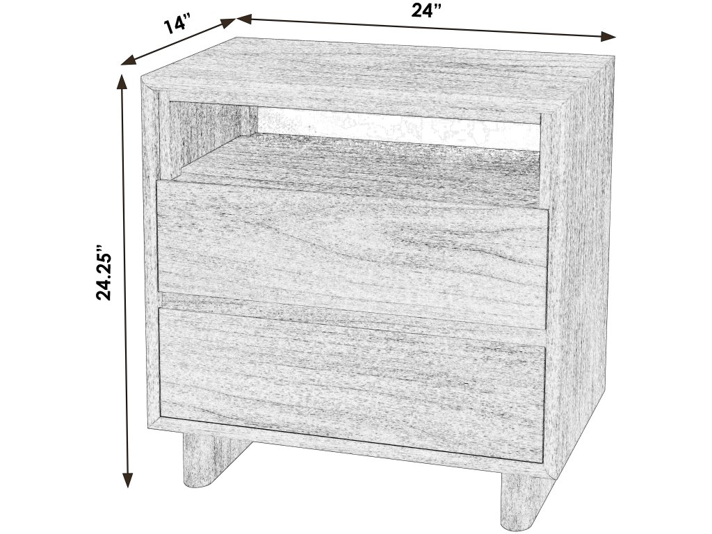 Halmstad Nightstand - image 4