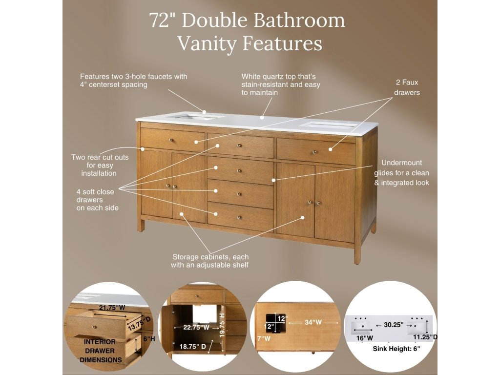 Nora Bathroom Vanity - image 6