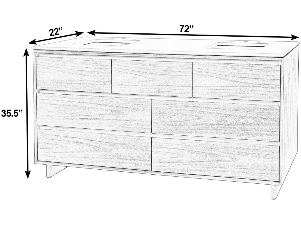 Halmstad Bathroom Vanity - image 4