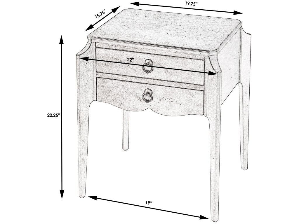 Wilshire Side Table - image 1