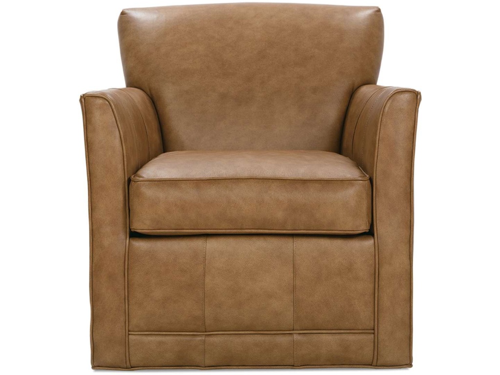 Times Square Leather Swivel Glider - main image
