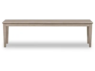 Camden Oak Wood Bench in Chai