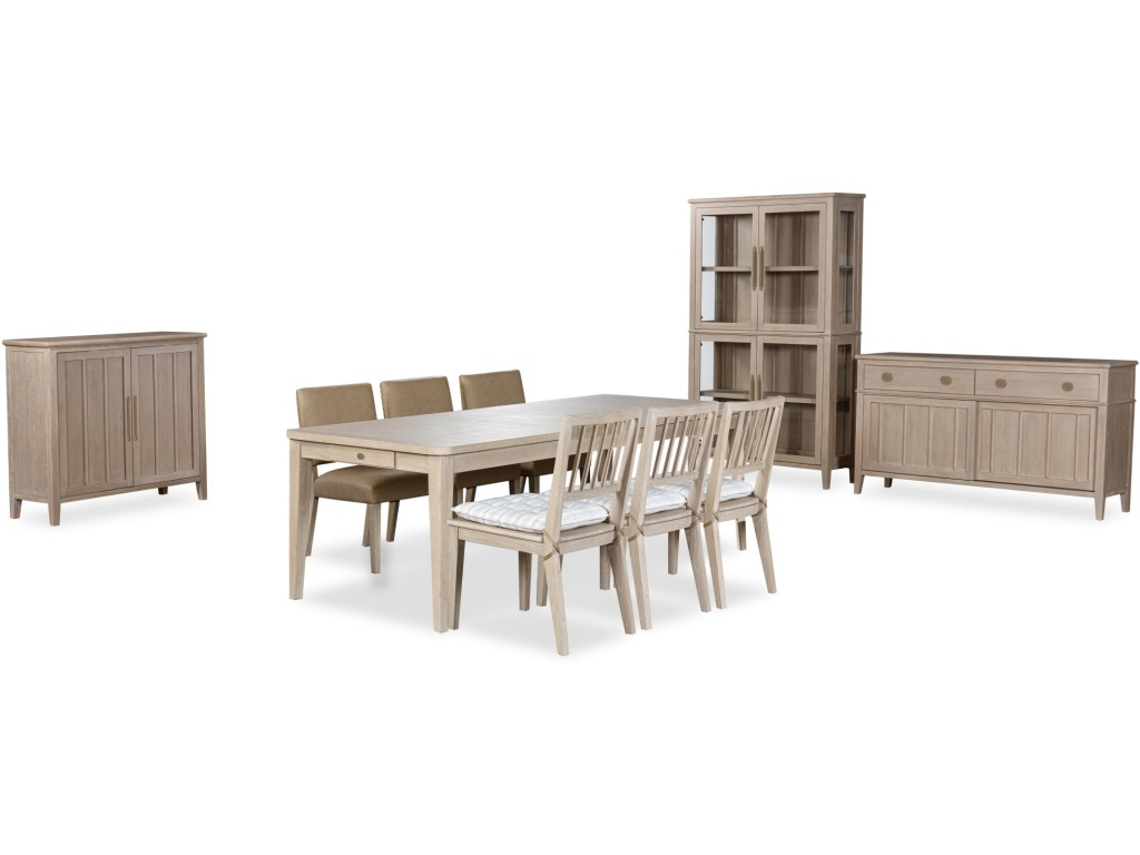 Camden Two Drawer Two Door Oak Wood Sideboard in Chai - image 6