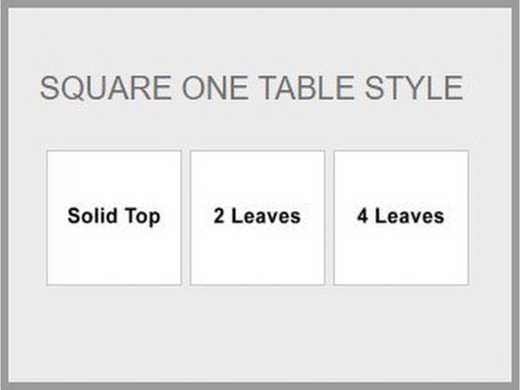 Square One Pedestal Tables - image 2