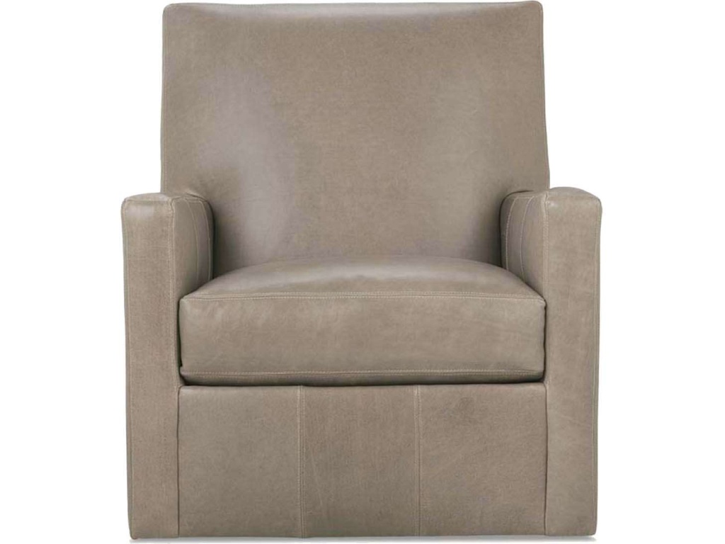 Rowe Carlyn Leather Swivel Glider Chair, primary thumbnail