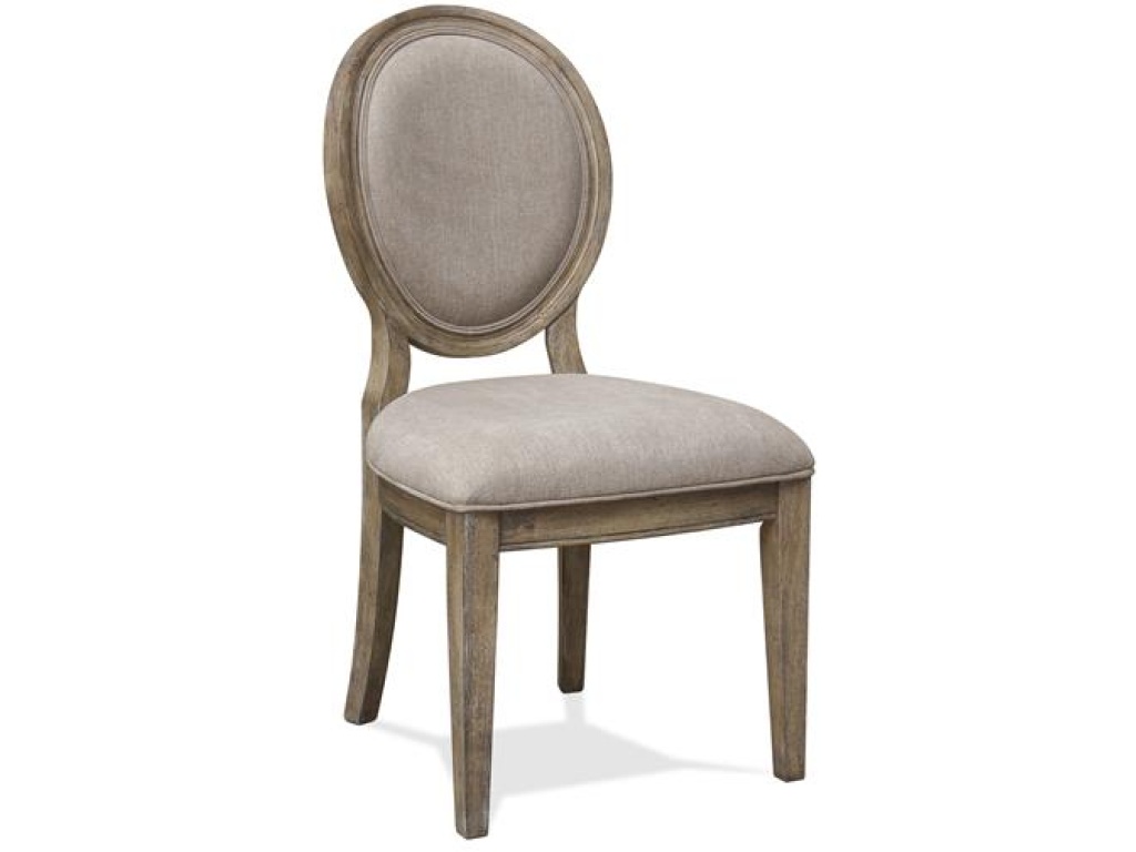 Upholstered Oval Side Chair - image 3