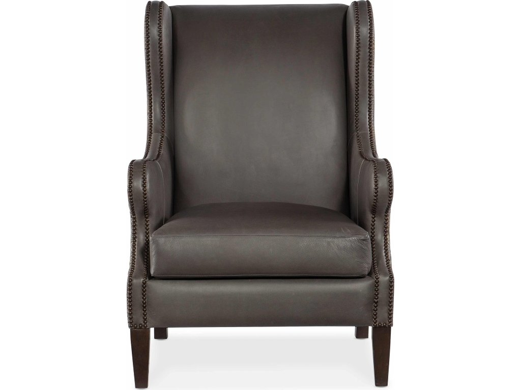 Club Chair w/ Faux Croc - image 3