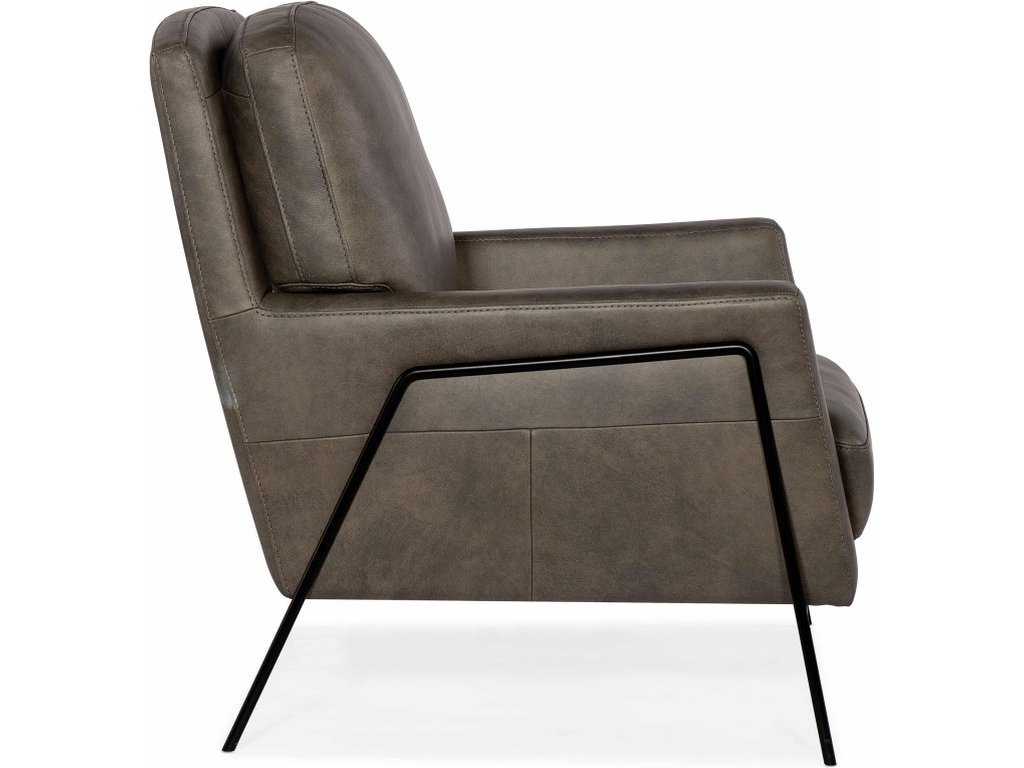 Amette Metal Frame Club Chair - image 2