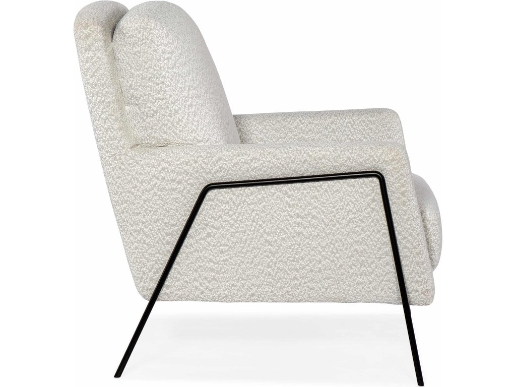 Amette Metal Frame Club Chair - image 2