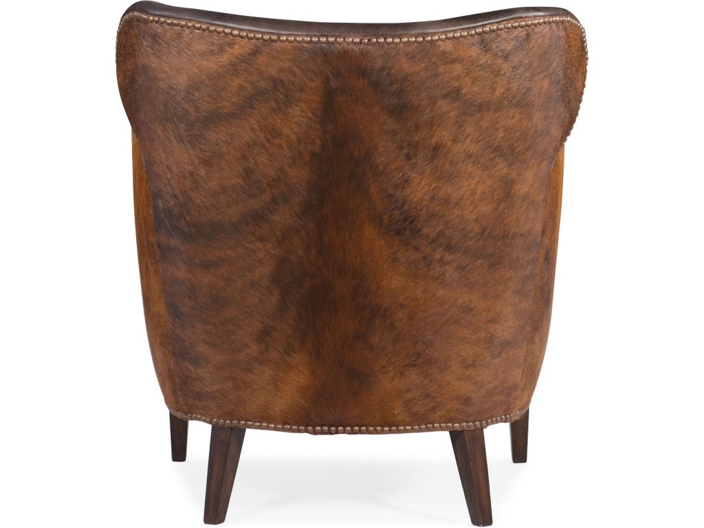 Kato Leather Club Chair w/ Dark HOH - image 1