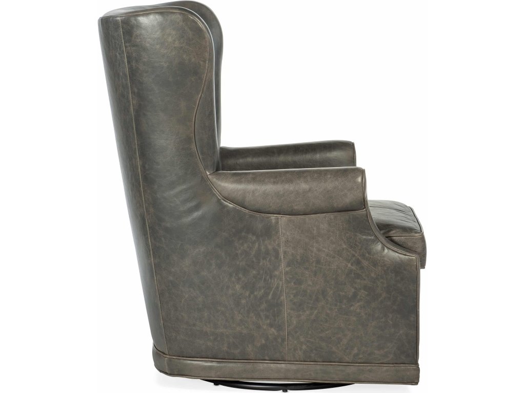 Mai Wing Swivel Club Chair - image 2