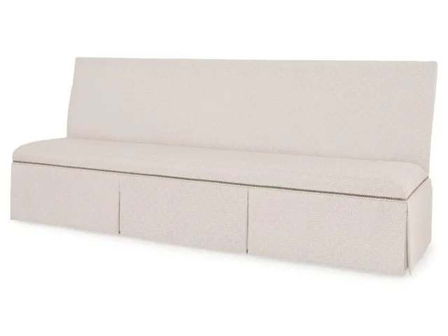 Layla 85 To 96 Skirted Armless Banquette
