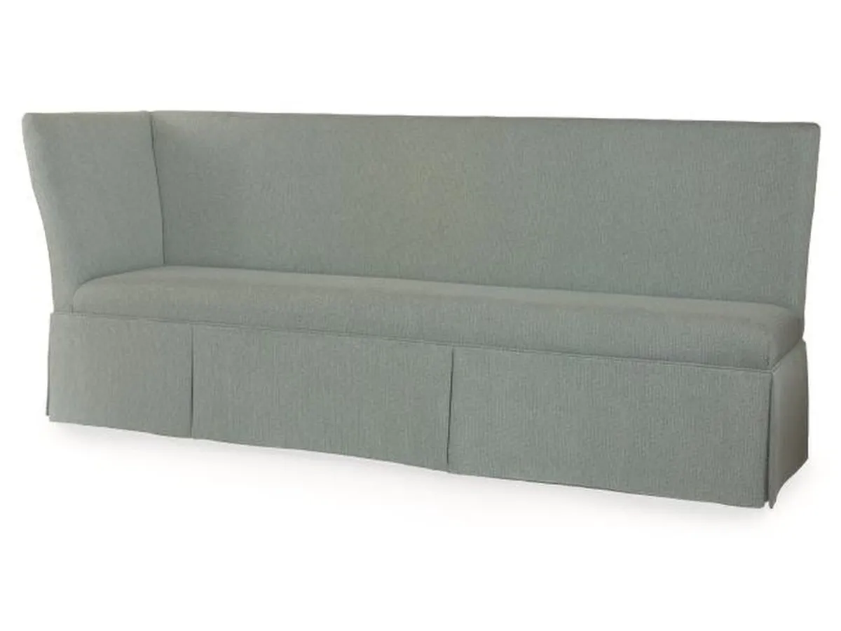 Layla 97 To 111 Skirted Left Arm Facing Corner Banquette - primary view