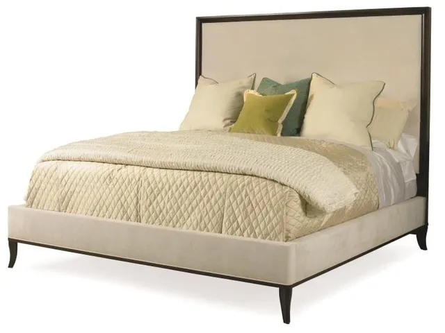 Tribeca Uph Tall Headboard (Plain) Bed - Queen