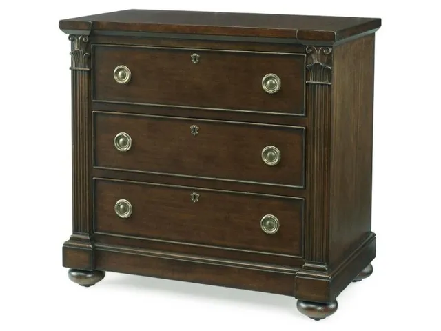Chelsea Club Bywater Nightstand - Cognac