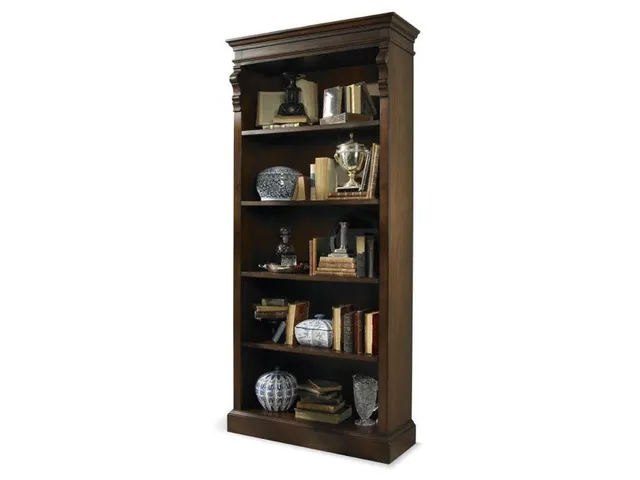 Chelsea Club Oxford Bookcase - Cognac