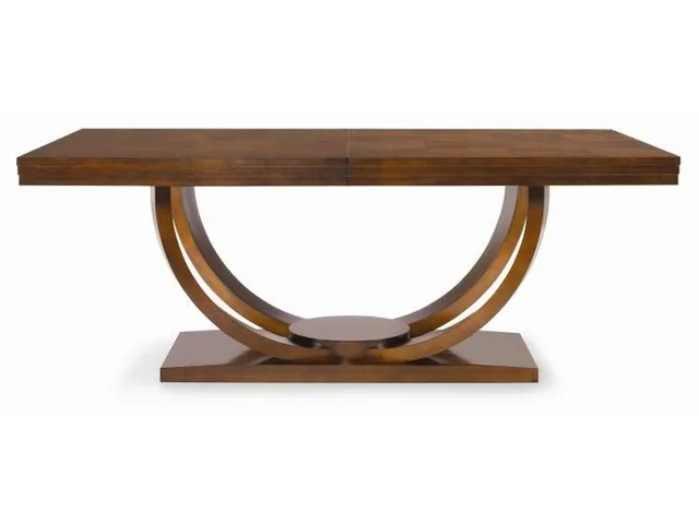 Omni Large Rectangular Dining Table (Cluster Maple) - Sable