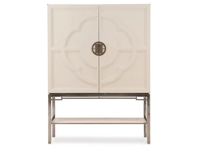 Chin Hua Lotus Bar Cabinet